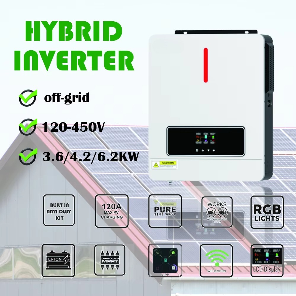 Pure Sine Wave Inverter - Inverter Solare Ibrido MPPT ad Alta