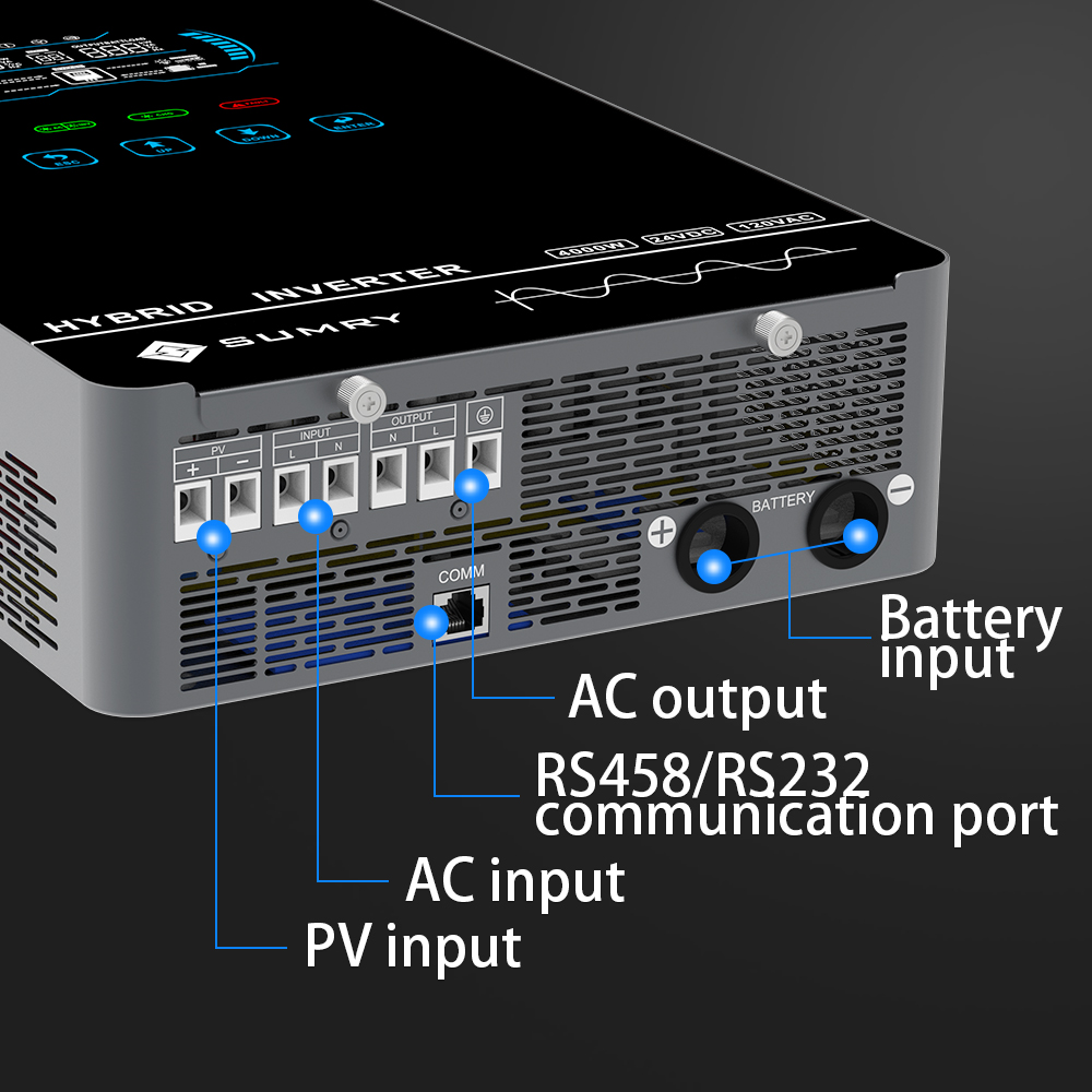 Sumry 4KW 120V Off Grid Solar  - Pure Sine Wave Inverter recensione e prezzo