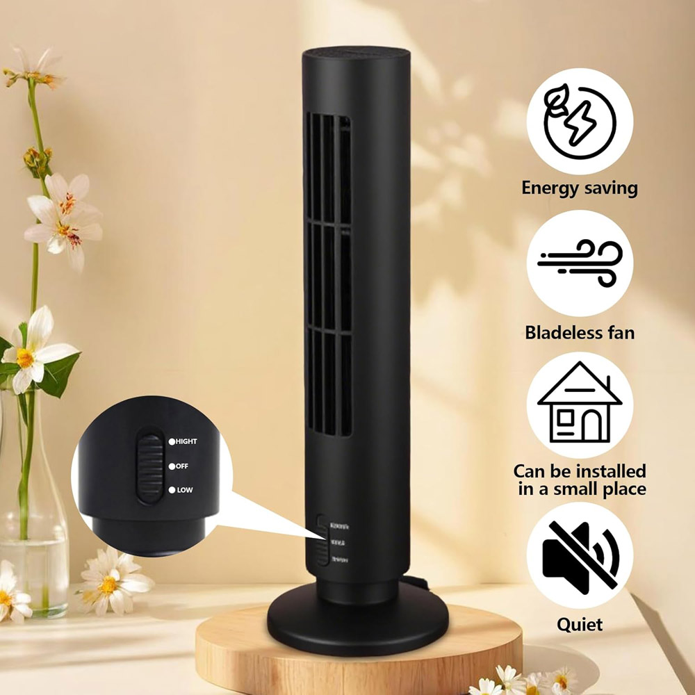 Ventilatore Portatile Senza Pa - Mini Wind Turbine Vertical recensione e prezzo